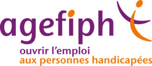 Logo AGEFIPH - Ouvrir l'emploi aux personnes handicapées