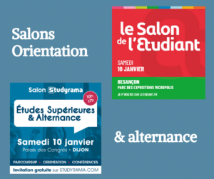 SELFORME présent au salon orientation alternance studyrama et l'étudiant Dijon et Besançon